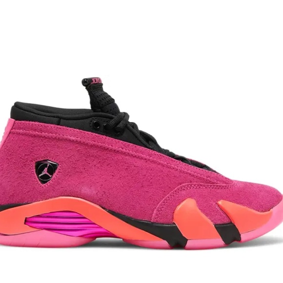 Jordan Athletic Shoes in Pink and Orange - Picture 1 of 1
